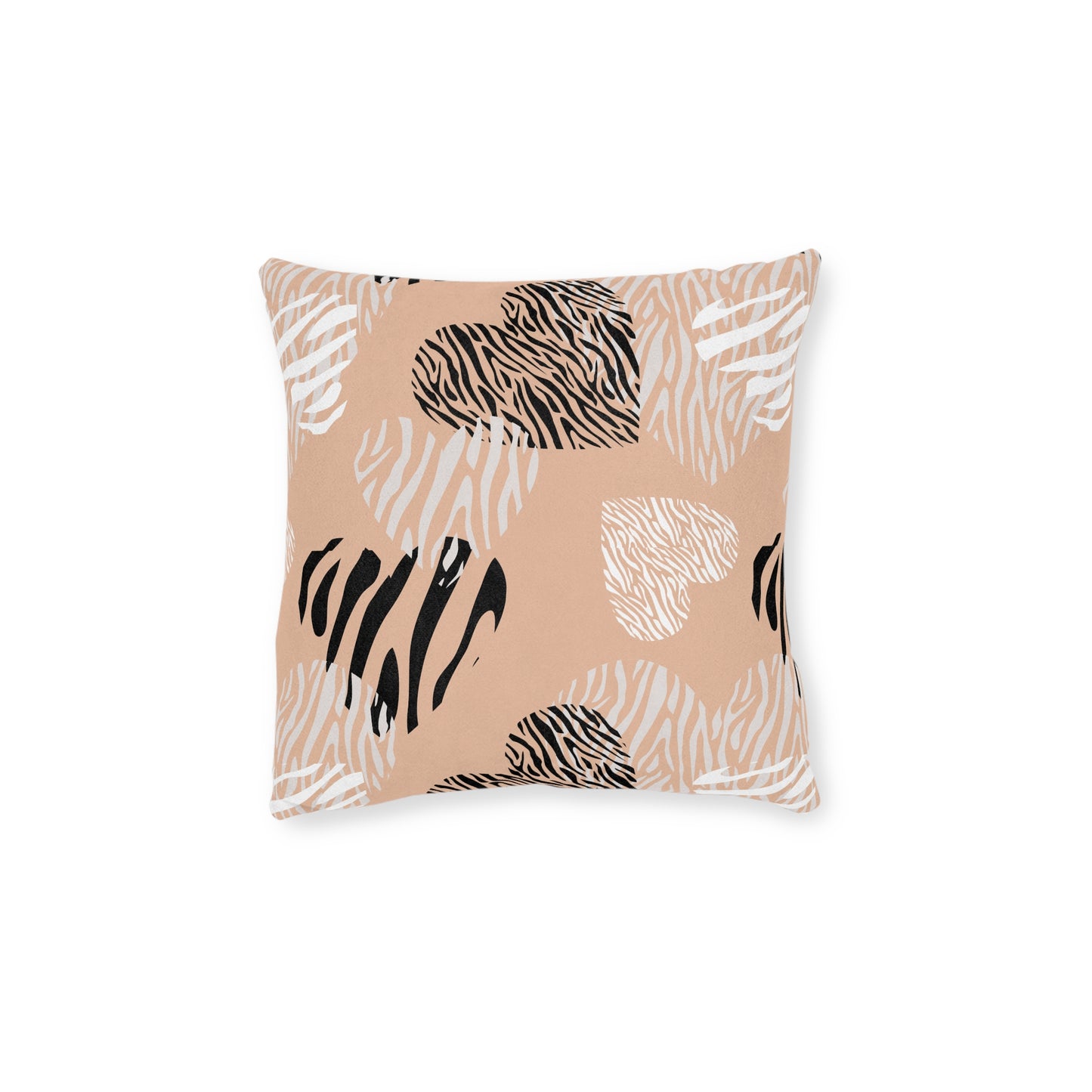 Astract Animal Print Square Pillow cushion 12" X 12". Home decor scatter cushion.