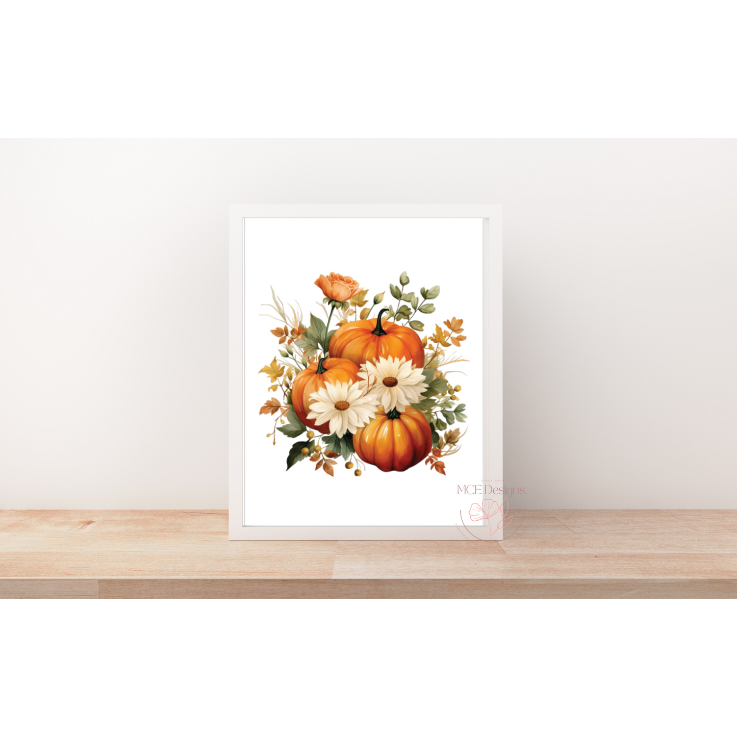 Set of 3 Pumpkin Printable, Autumn Wall Decor, Fall Decor, Pumpkin Wall Printable.