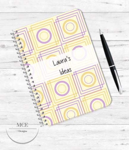 Geometric-- Personalised Notebook