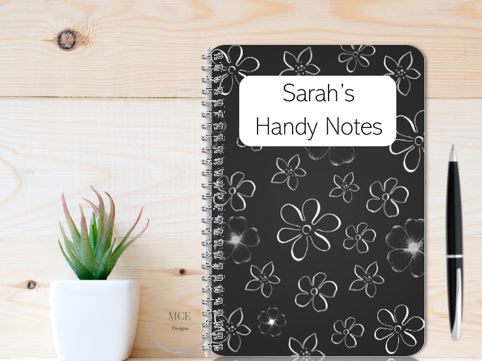 "Sketchy" Personalised Notebook