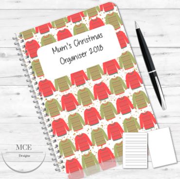 Christmas jumpers Personalised Notebook