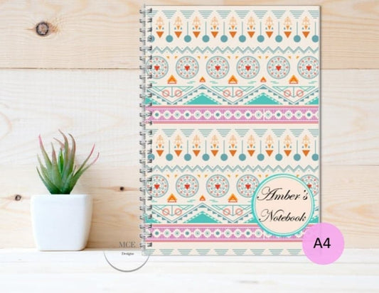 "Egyptian style" Personalised A4 Notebook