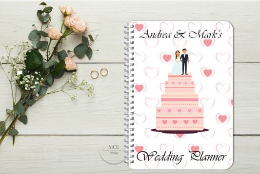 Wedding Planner personalised Notebook